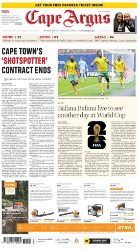 Cover of Cape Argus