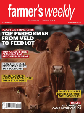 Cover of Farmers Weekly (South Africa)