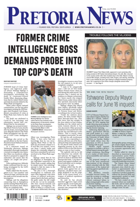 Cover of Pretoria News