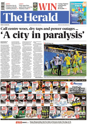 Cover of The Herald (South Africa)