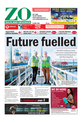 Cover of Zululand Observer - Weekender