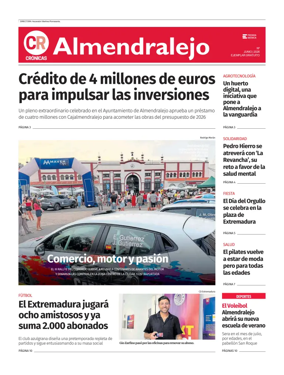 Cover of El Periodico de Almendralejo