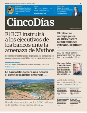 Cover of Cinco Dias
