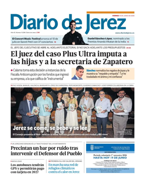 Cover of Diario de Jerez