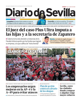 Cover of Diario de Sevilla