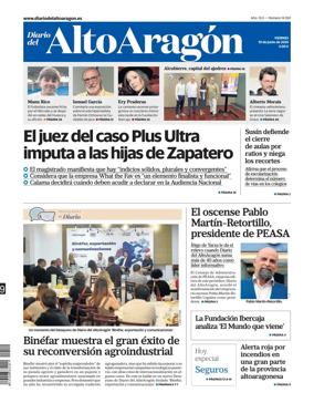 Cover of Diario del Alto Aragon
