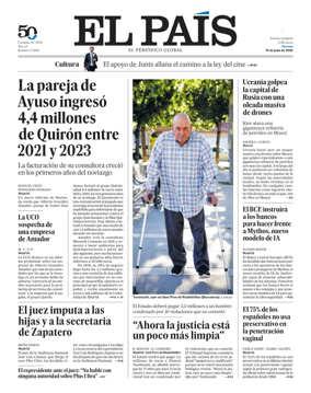Cover of EL PAIS Catalunya