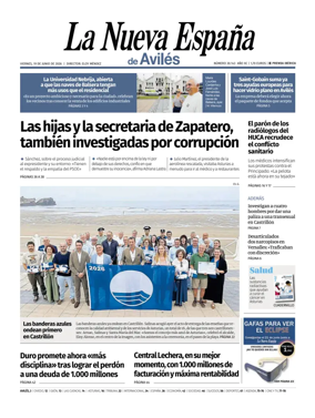 Cover of La Nueva Espana (Aviles)