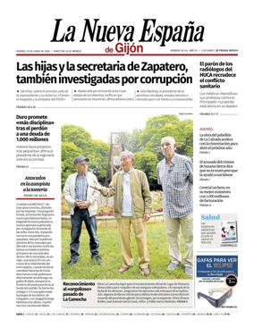 Cover of La Nueva Espana (Gijon)