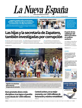 Cover of La Nueva Espana (Oviedo)