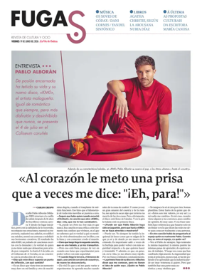 Cover of La Voz de Galicia (Pontevedra) - Fugas