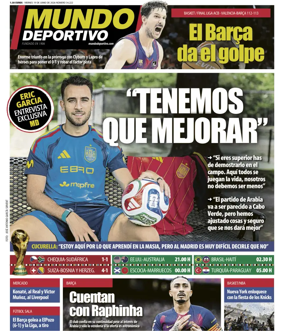 Cover of Mundo Deportivo (At. Madrid)