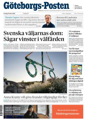 Cover of Goteborgs-Posten