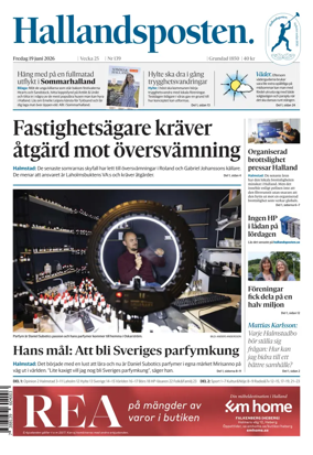 Cover of Hallandsposten