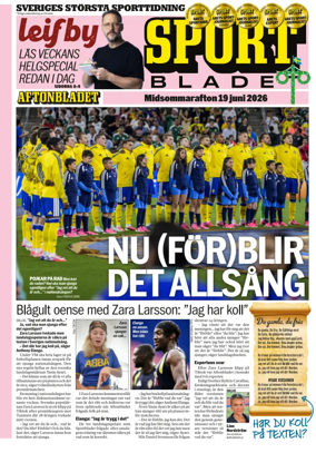 Cover of Sportbladet