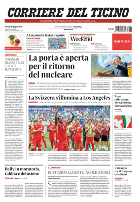 Cover of Corriere del Ticino