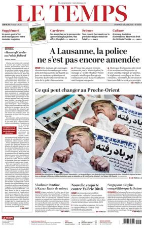 Cover of Le Temps
