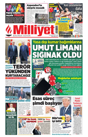 Cover of Milliyet
