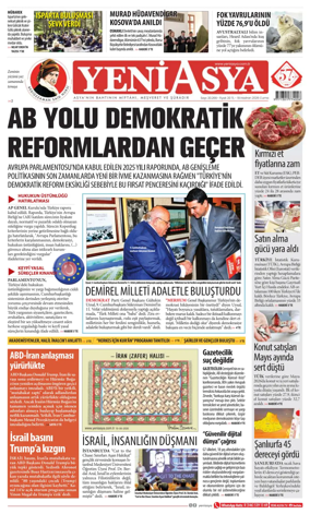 Cover of Yeni Asya