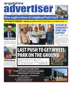 Cover of Argyllshire Advertiser