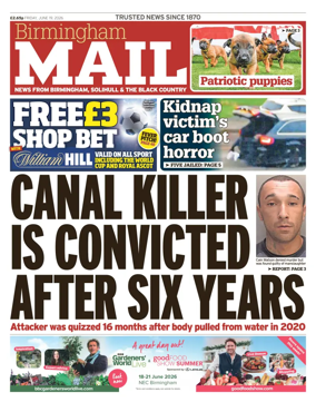 Cover of Birmingham Mail