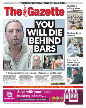 Cover of Blackpool Gazette