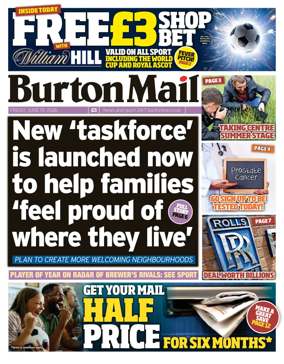 Cover of Burton Mail