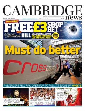 Cover of Cambridge News