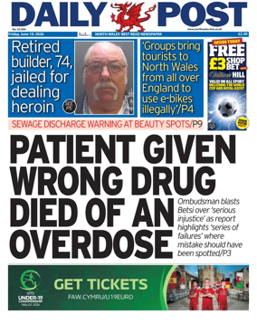 Cover of Daily Post (North Wales)