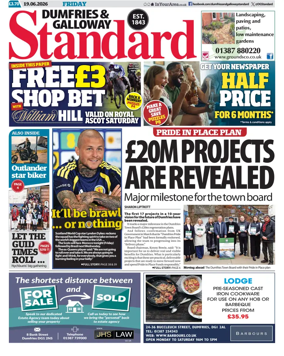 Cover of Dumfries & Galloway Standard