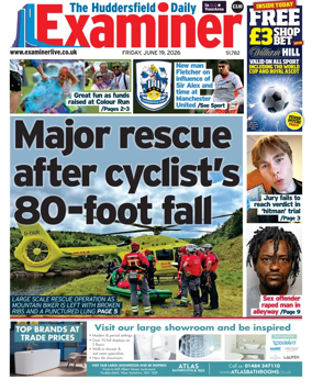 Cover of Huddersfield Daily Examiner
