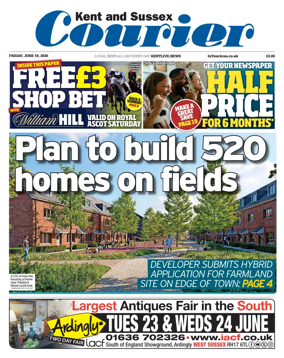 Cover of Kent & Sussex Courier