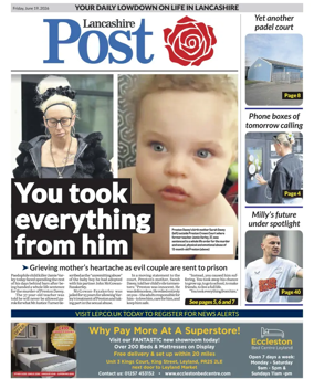 Cover of Lancashire Evening Post