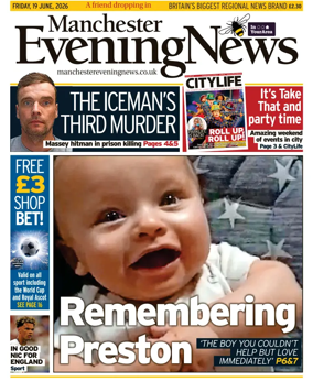 Cover of Manchester Evening News