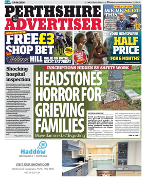 Cover of Perthshire Advertiser