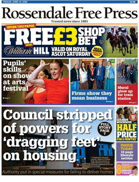 Cover of Rossendale Free Press