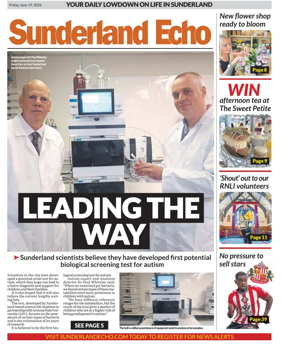 Cover of Sunderland Echo