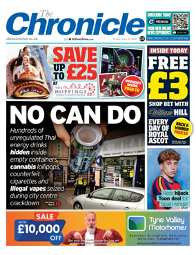 Cover of The Chronicle (South Tyneside and Durham)
