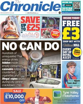 Cover of The Chronicle (UK)