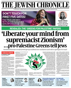 Cover of The Jewish Chronicle