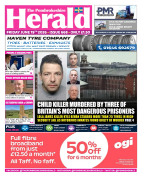 Cover of The Pembrokeshire Herald