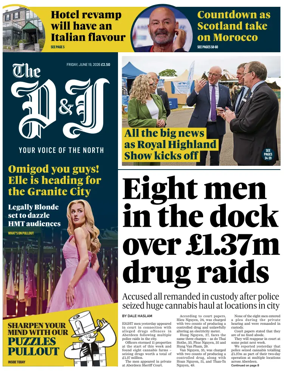 Cover of The Press and Journal (Aberdeen and Aberdeenshire)