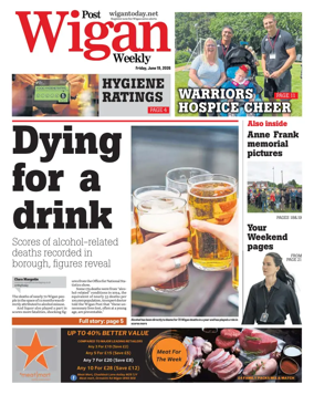 Cover of Wigan Evening Post