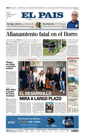 Cover of El Pais (Uruguay)