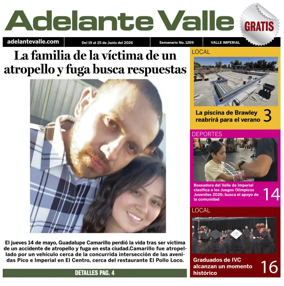 Cover of Adelante Valle