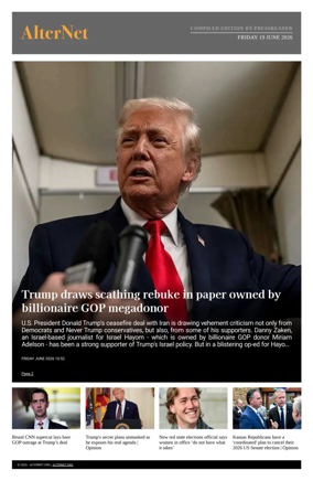 Cover of AlterNet
