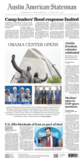 Cover of Austin American-Statesman