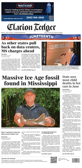 Cover of Clarion Ledger