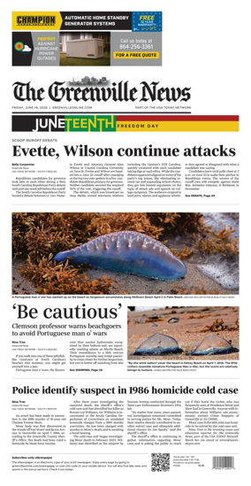 Cover of The Greenville News