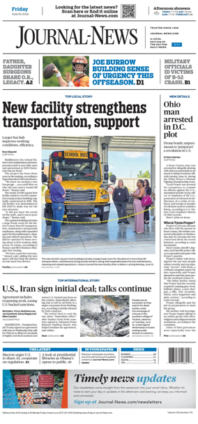 Cover of Hamilton Journal News